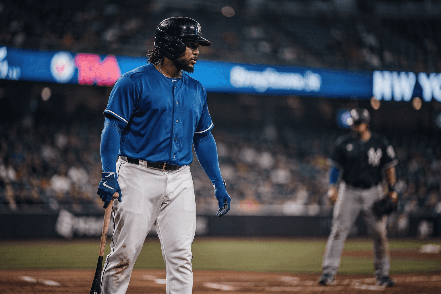 Editorial sports image for Vladimir Guerrero Jr. Returns to a Blue Jays Team That Already Packed It In