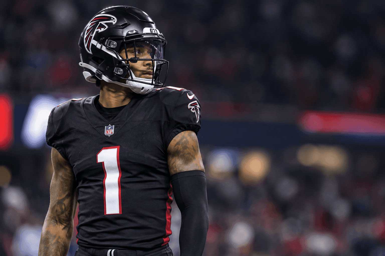Editorial sports image for Falcons Lose $81 Million Cornerback A.J. Terrell to Groin Injury Against Panthers