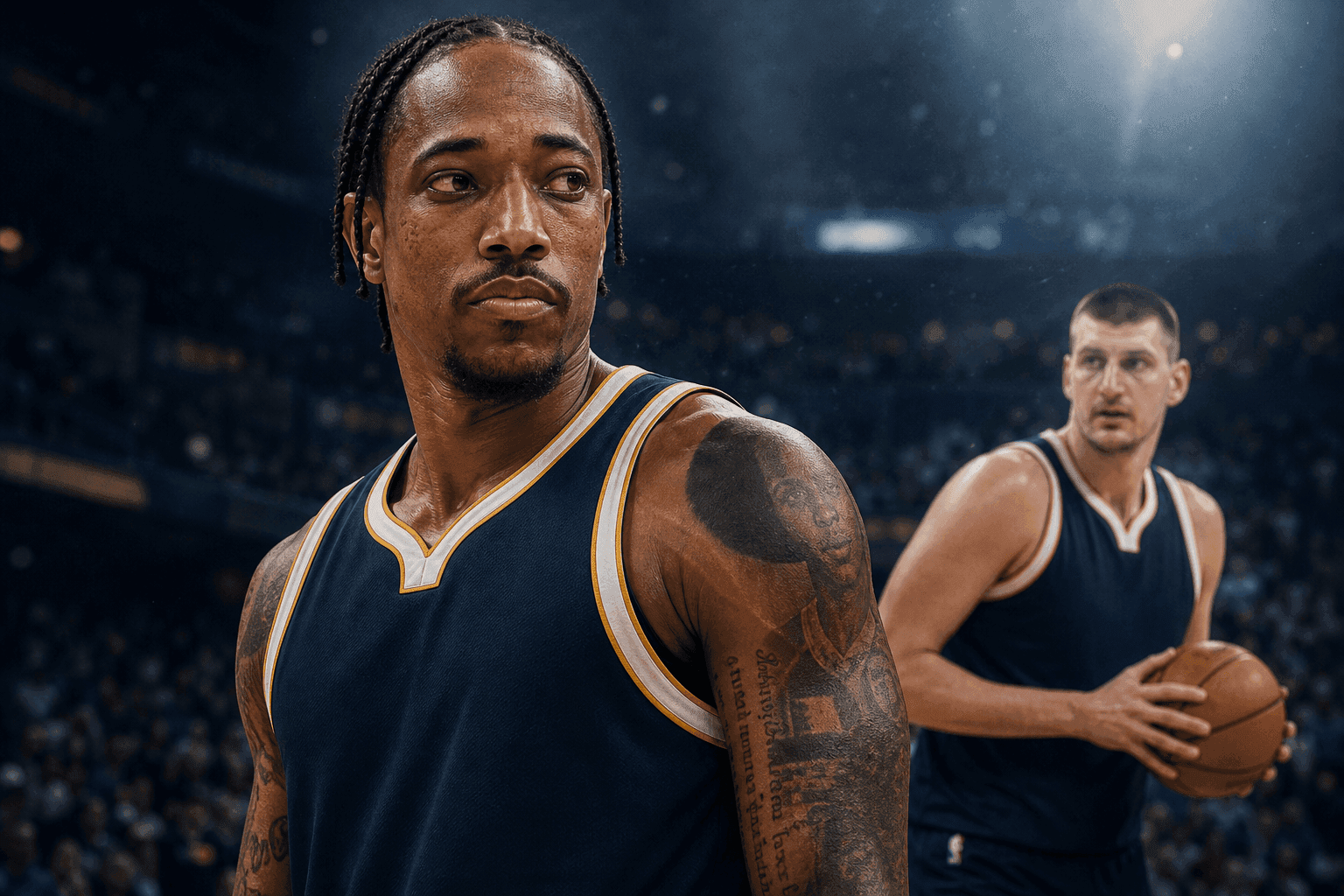Editorial sports image for Nuggets Pivot from LeBron to DeMar DeRozan in Ultimate Free Agency Backup Plan