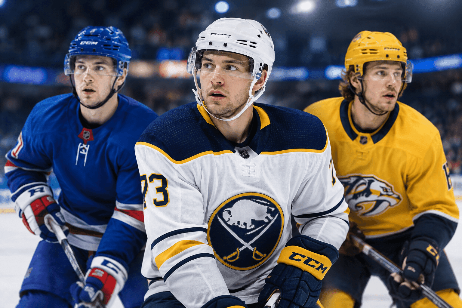 Editorial sports image for Waiver Wire Roulette: Sabres and Rangers Toss Sheary and Iorio on the Curb