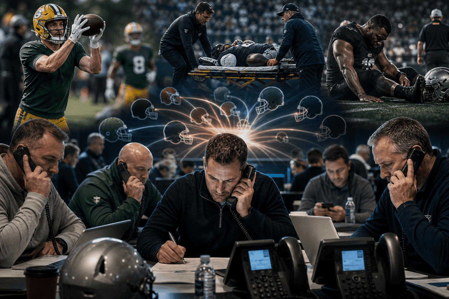 Editorial sports image for Ian Rapoport Drops the NFL Trade Receipt as Roster Panic Sets In