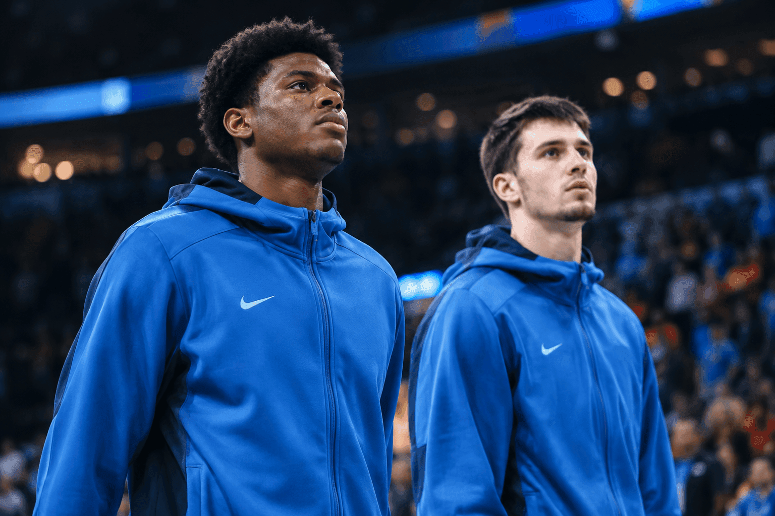 Editorial sports image for Thunder Injury Report Typo Briefly Cures Thomas Sorber and Nikola Topic