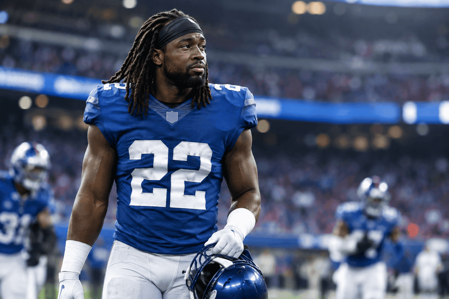 Editorial sports image for Giants Pull the Plug on Najee Harris Experiment in Latest Backfield Shakeup