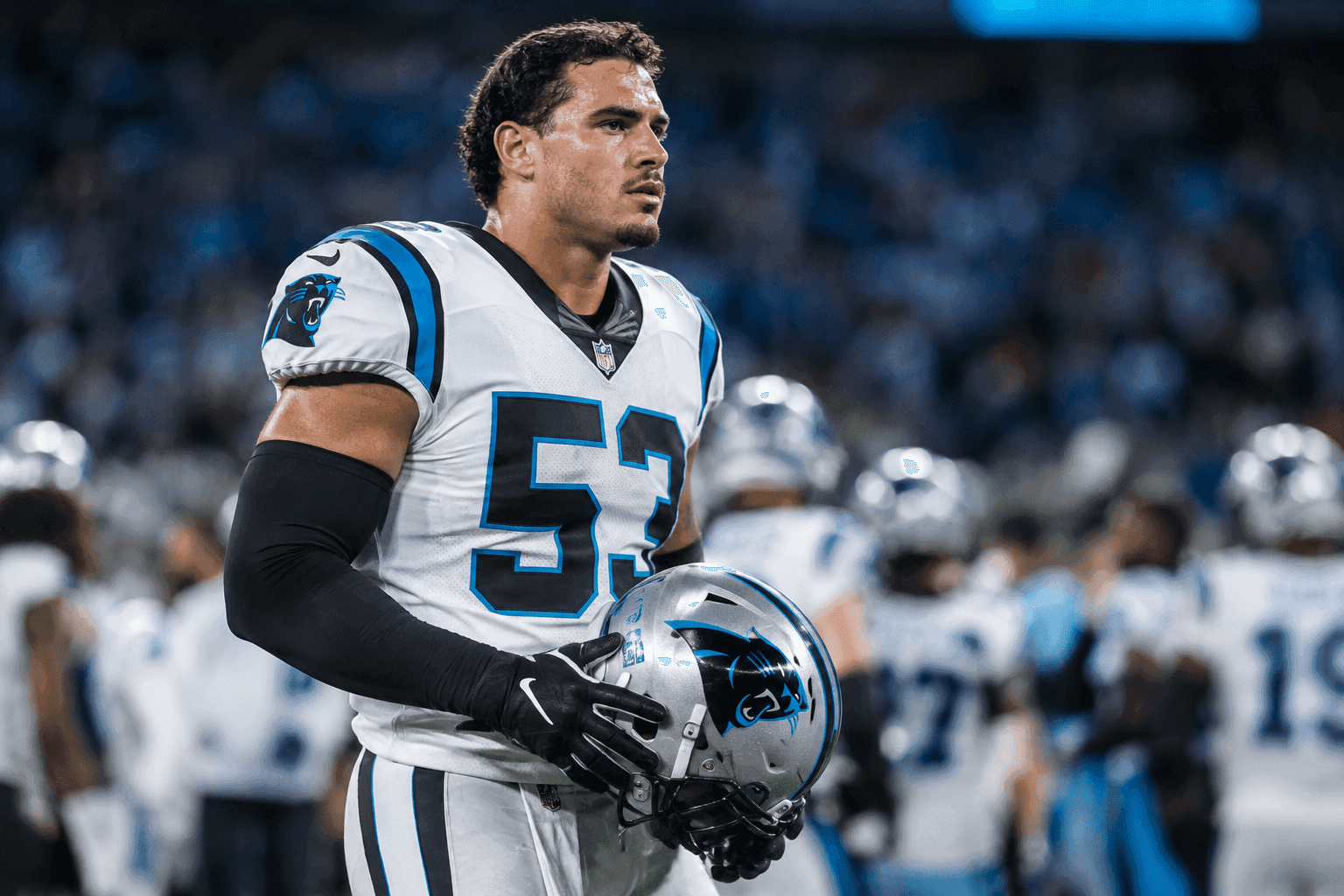 Editorial sports image for Panthers Lose Jaelan Phillips for Thursday Night Football Clash in Green Bay