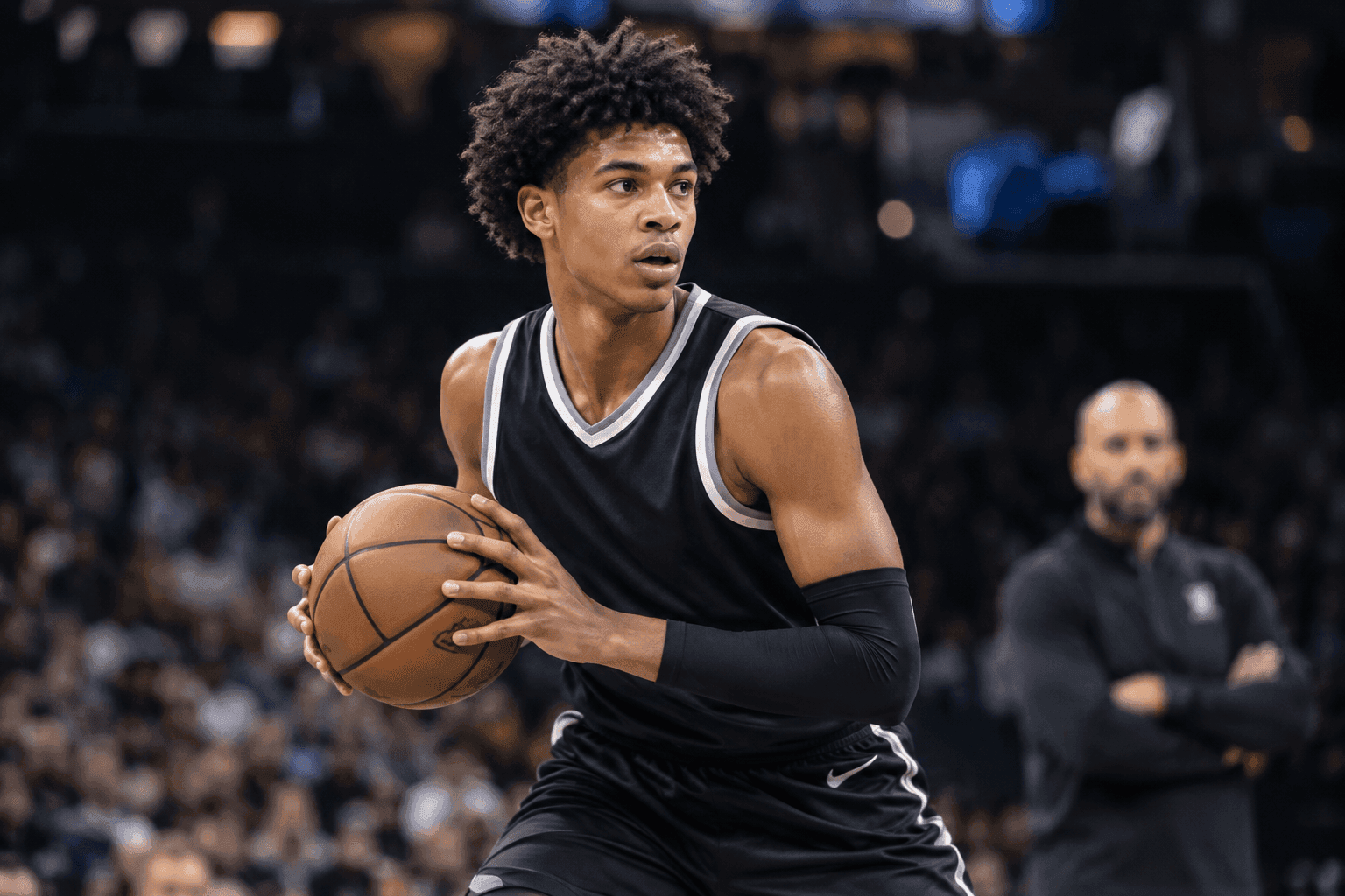 Editorial sports image for Nets Slap Minutes Restriction on Mikel Brown Jr. for Season Opener
