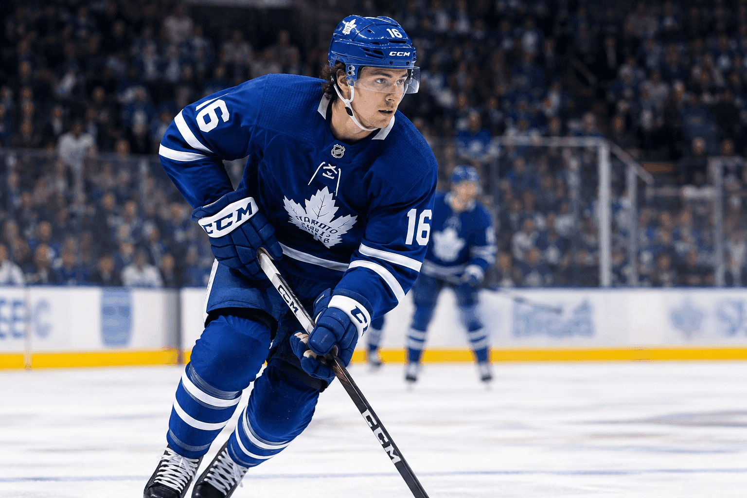 Editorial sports image for Leafs Lose Kirill Marchenko to the Dreaded 'Week-to-Week' Injury Tag
