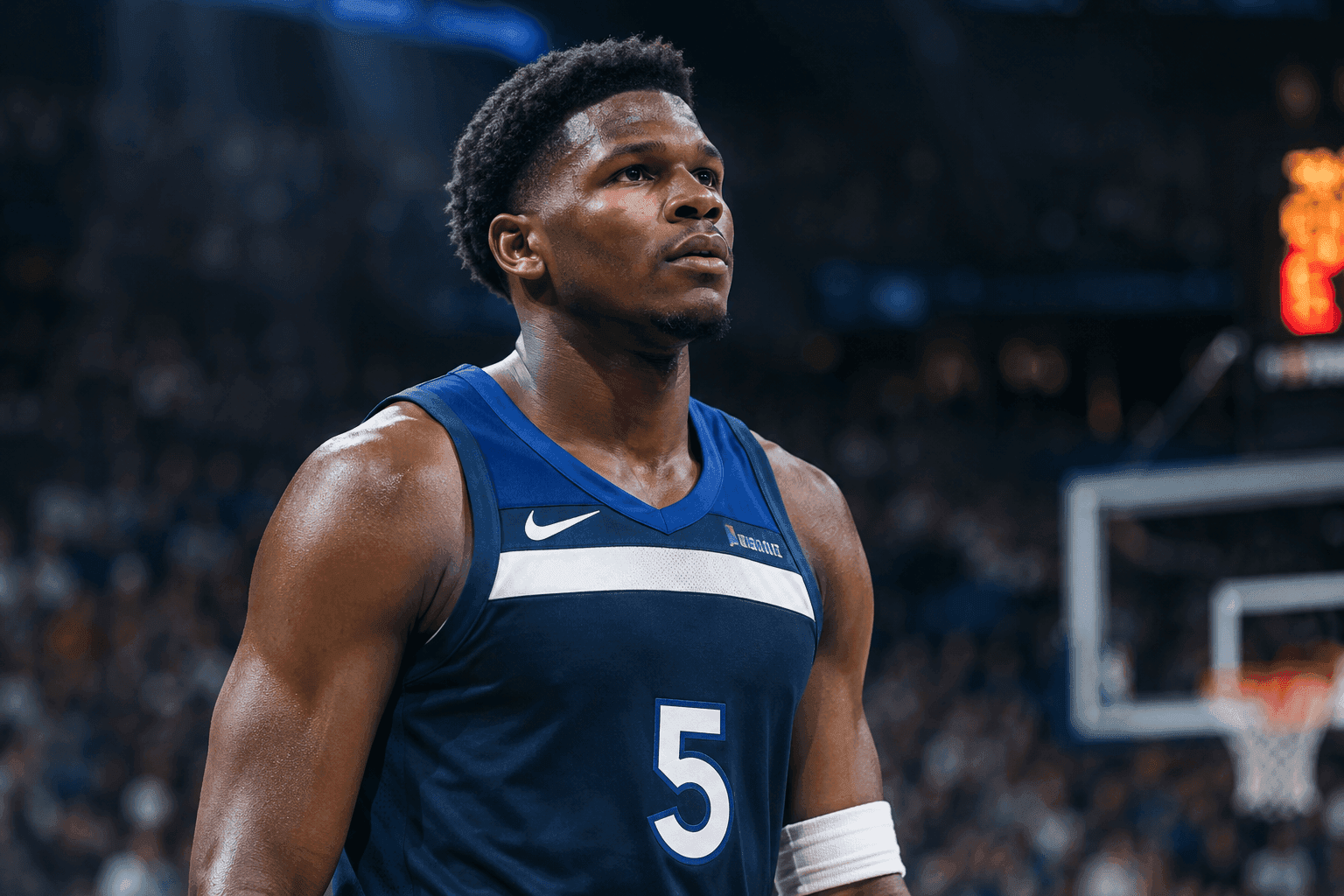 Editorial sports image for Anthony Edwards is Out for Two Months, and the Timberwolves' Offense Just Hit a Brick Wall
