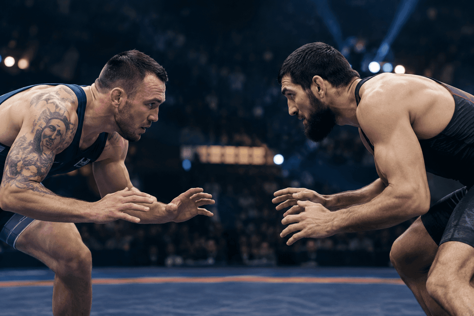 Editorial sports image for Colby Covington and Khamzat Chimaev Are Finally Fighting (Just Not in a Cage)