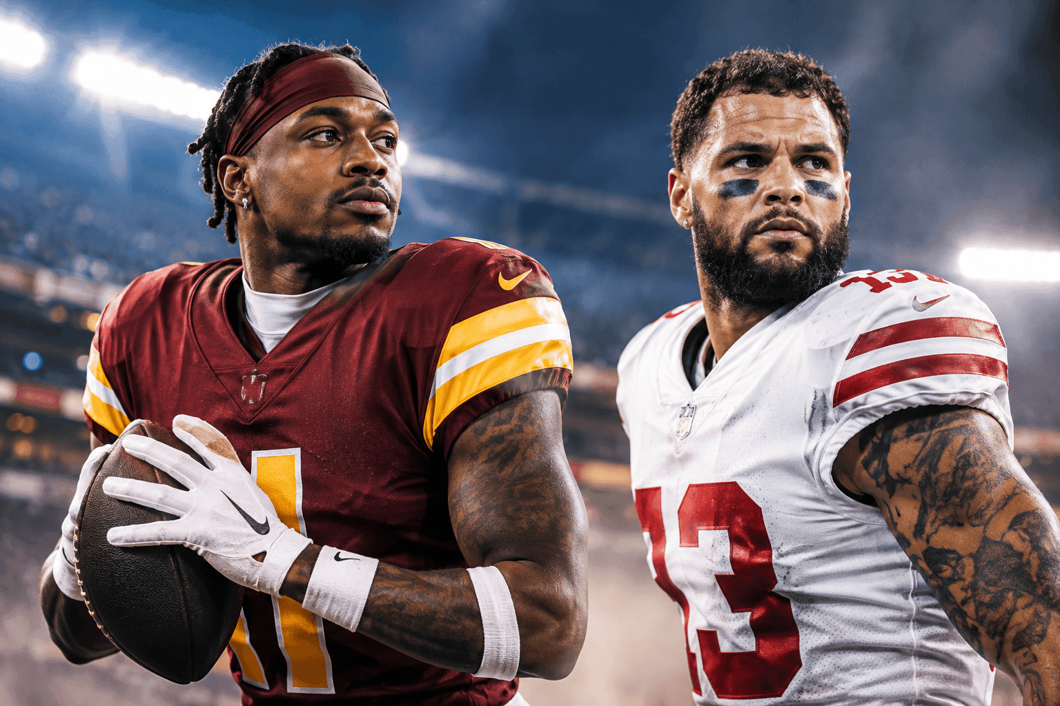 Editorial sports image for Fantasy Managers Exhale: Stefon Diggs and Mike Evans Both Active for Monday Night Football
