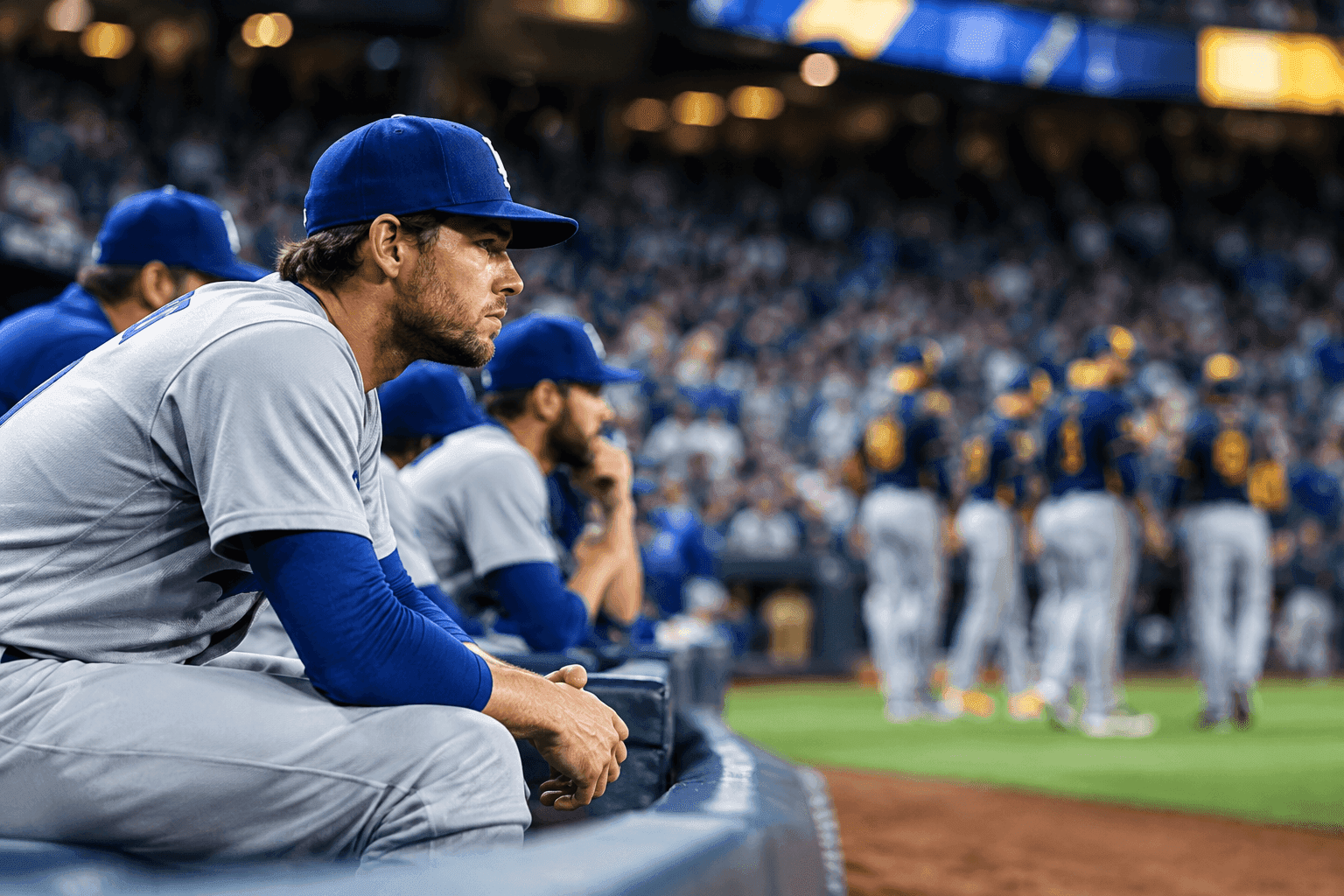 Editorial sports image for Dodgers Drop Starting Lineup as They Look to Stop the Bleeding Against Milwaukee