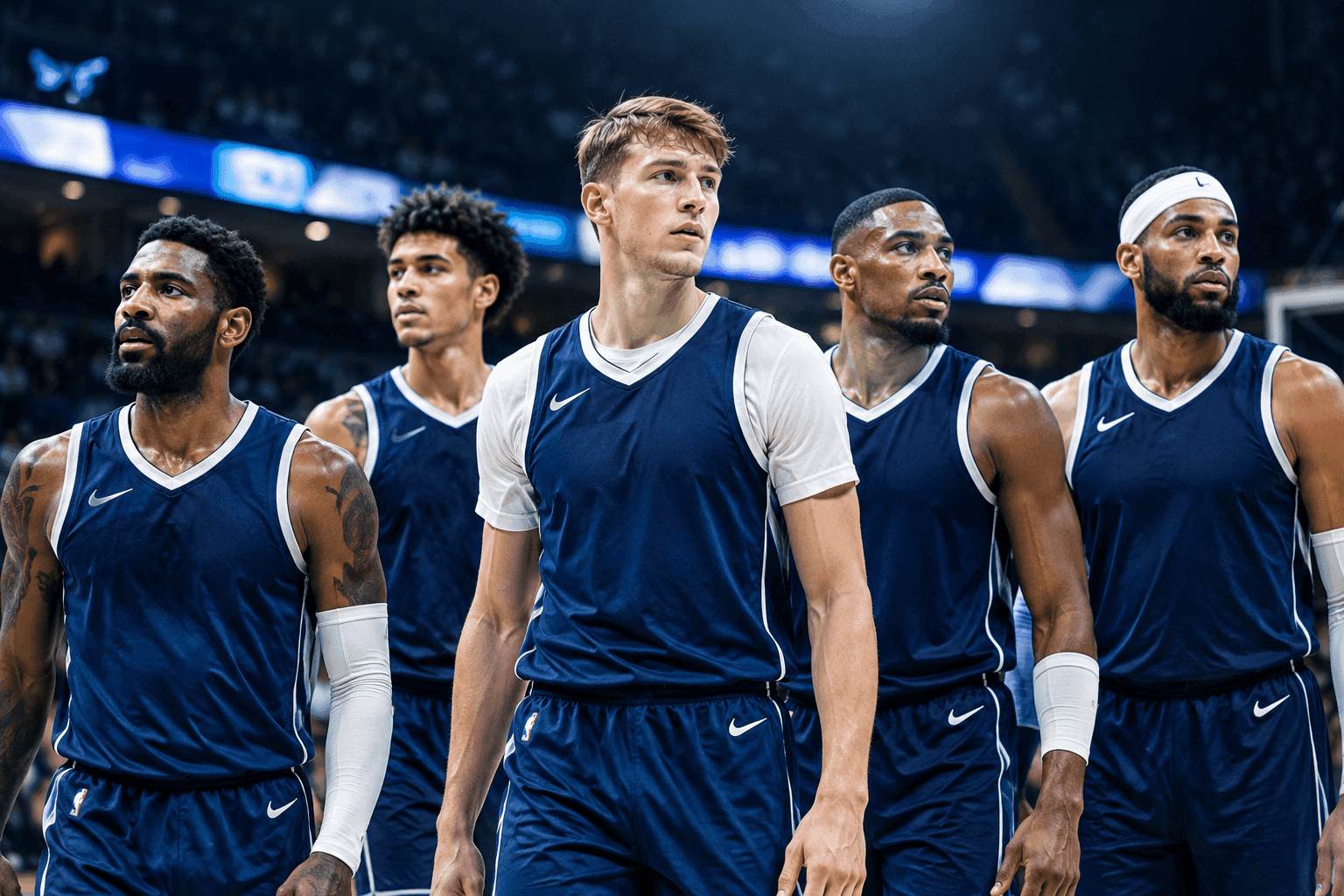 Editorial sports image for Mavericks Finally Unleash Cooper Flagg and Kyrie Irving in New Starting Lineup