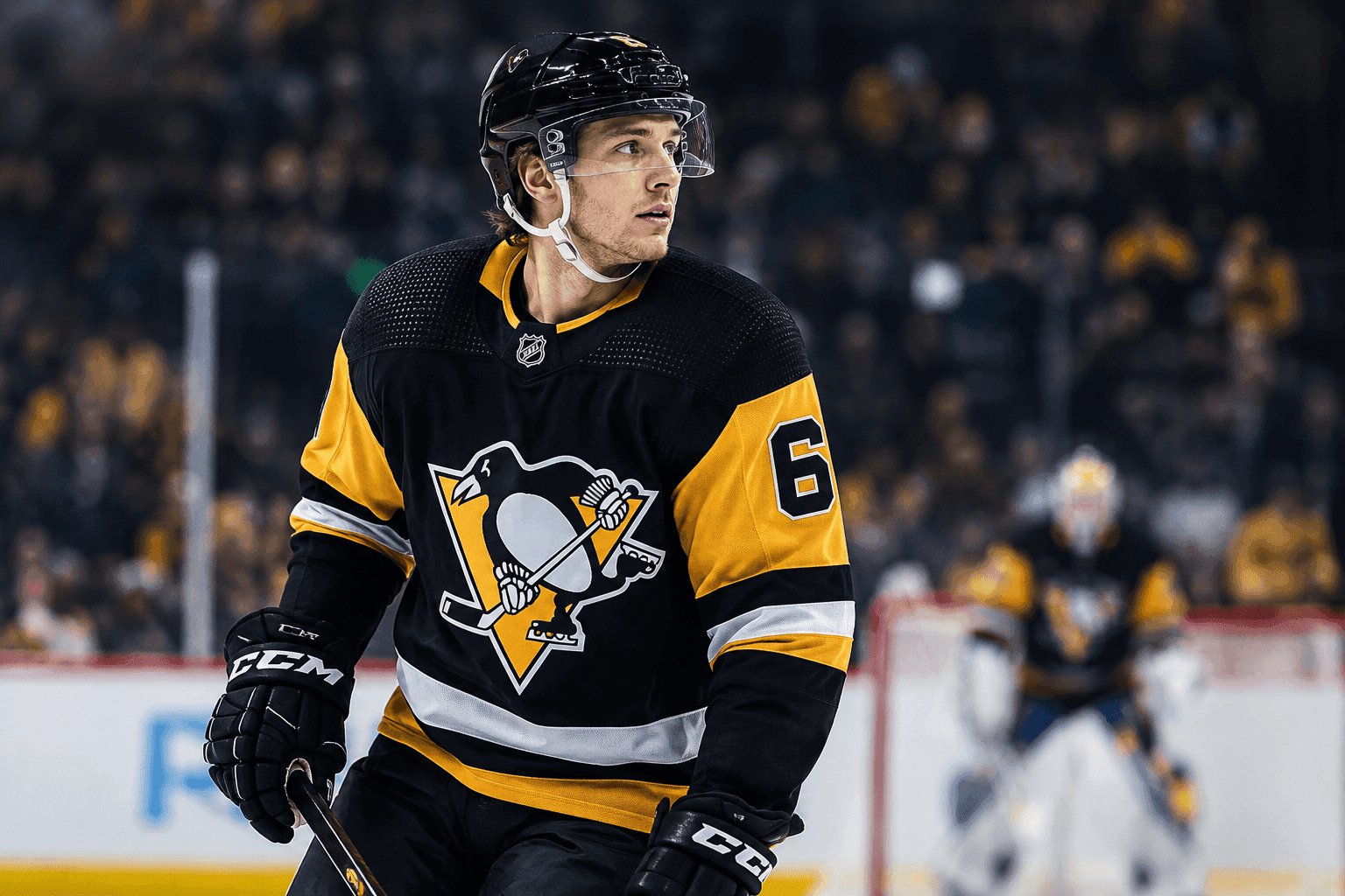 Editorial sports image for Penguins Toss Ilya Solovyov on Waivers as Defensive Shuffle Continues