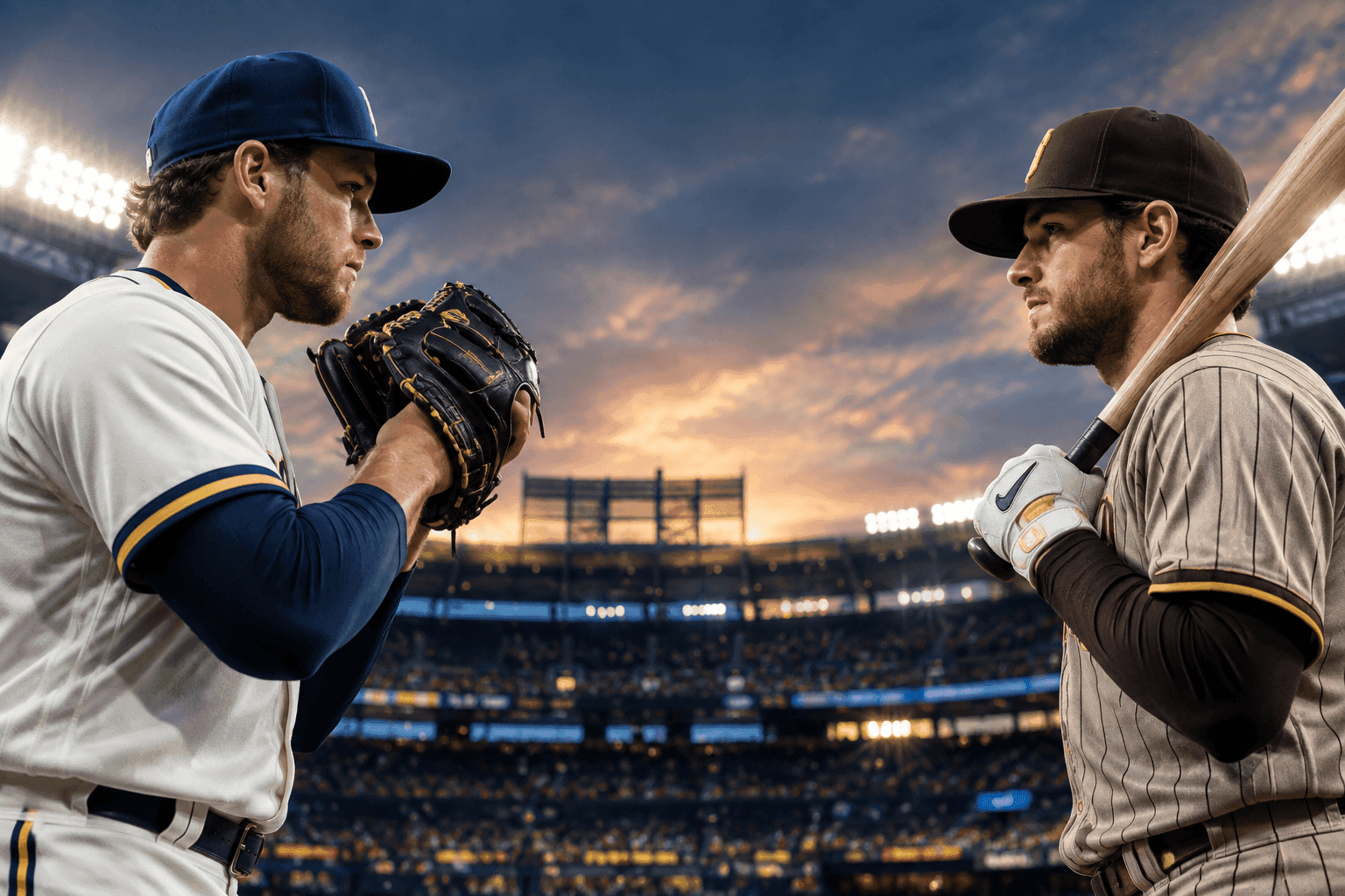 Editorial sports image for Brewers and Padres Lock In NLDS Rosters Ahead of Game 1 Clash