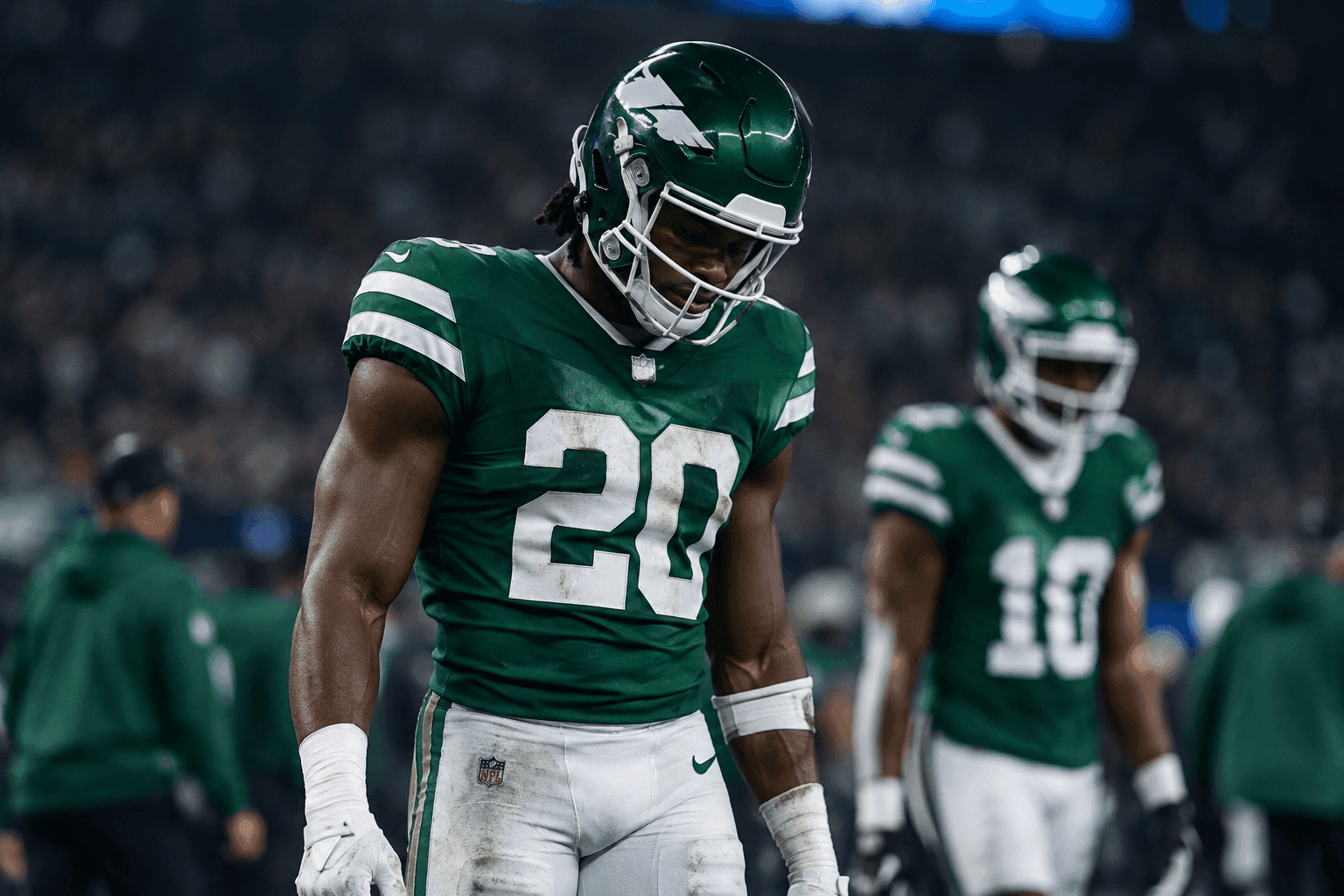 Editorial sports image for Jets Offense Loses Its Engine: Breece Hall Ruled Out Against Browns