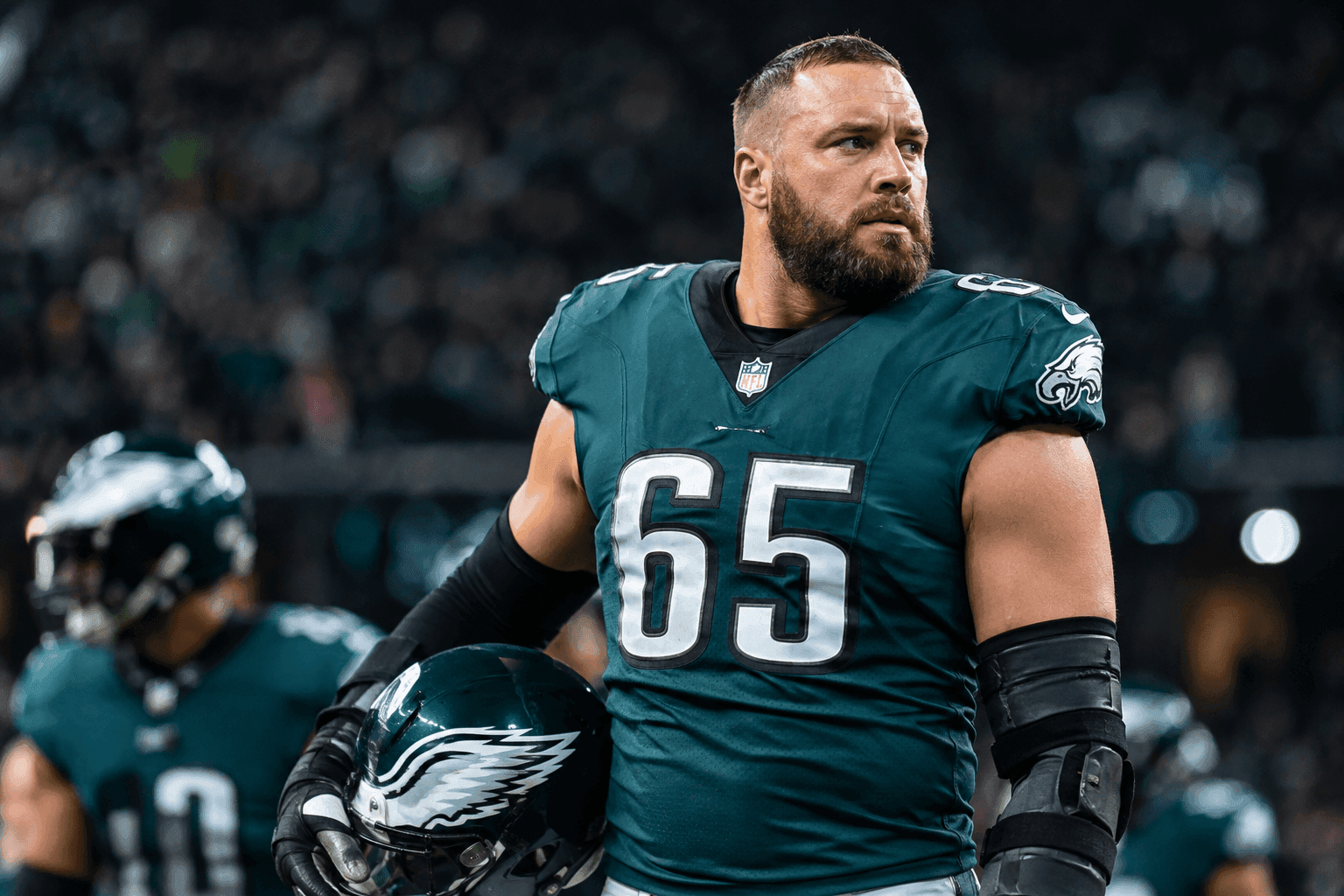 Editorial sports image for Eagles Face Potential Disaster with Lane Johnson Questionable Against Rams