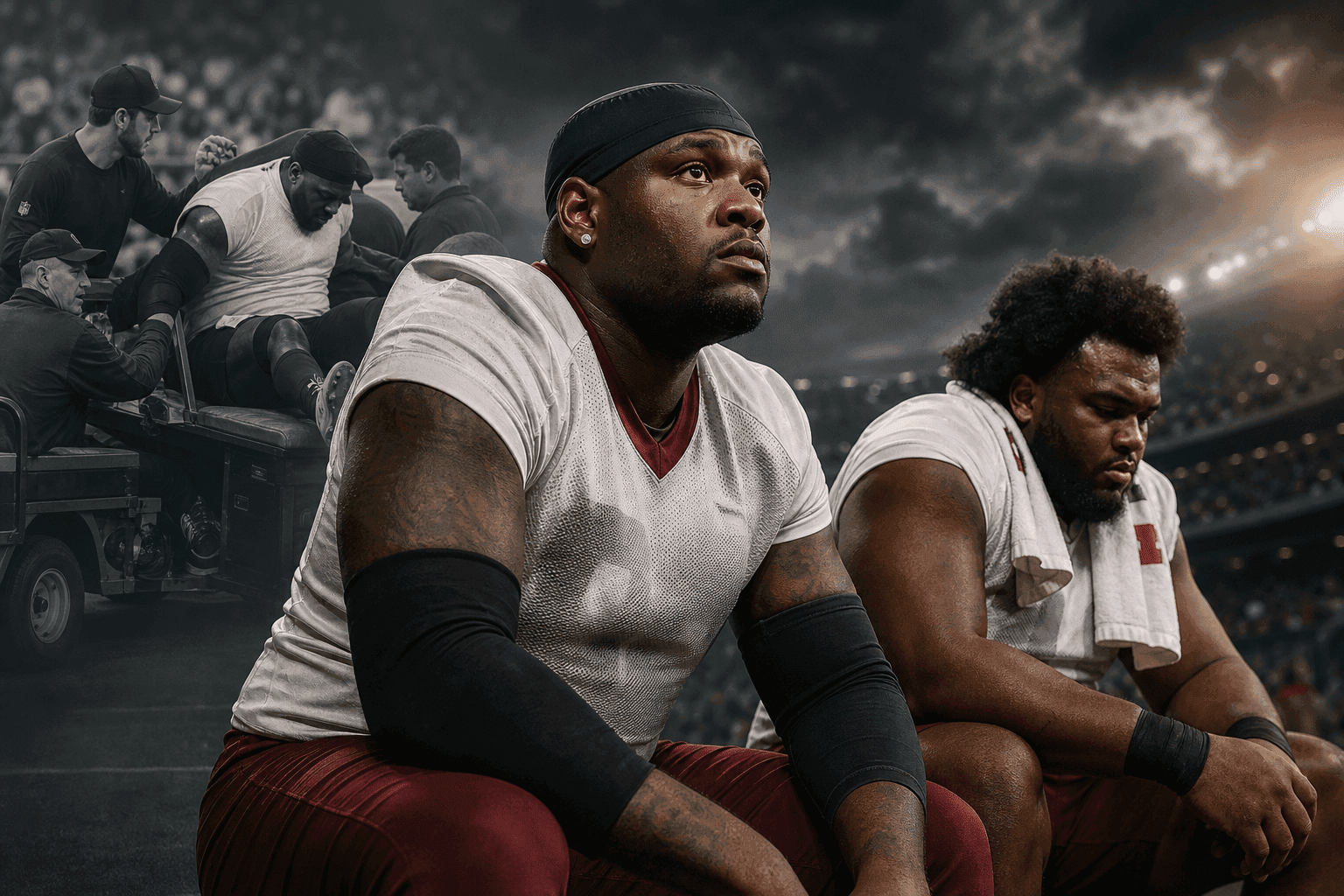 Editorial sports image for Commanders Lose Laremy Tunsil and Jer’Zhan Newton to IR in Brutal Roster Update