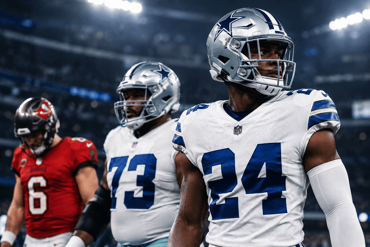Editorial sports image for Baker Mayfield Ruled Out for TNF as Cowboys Get Healthy at the Perfect Time