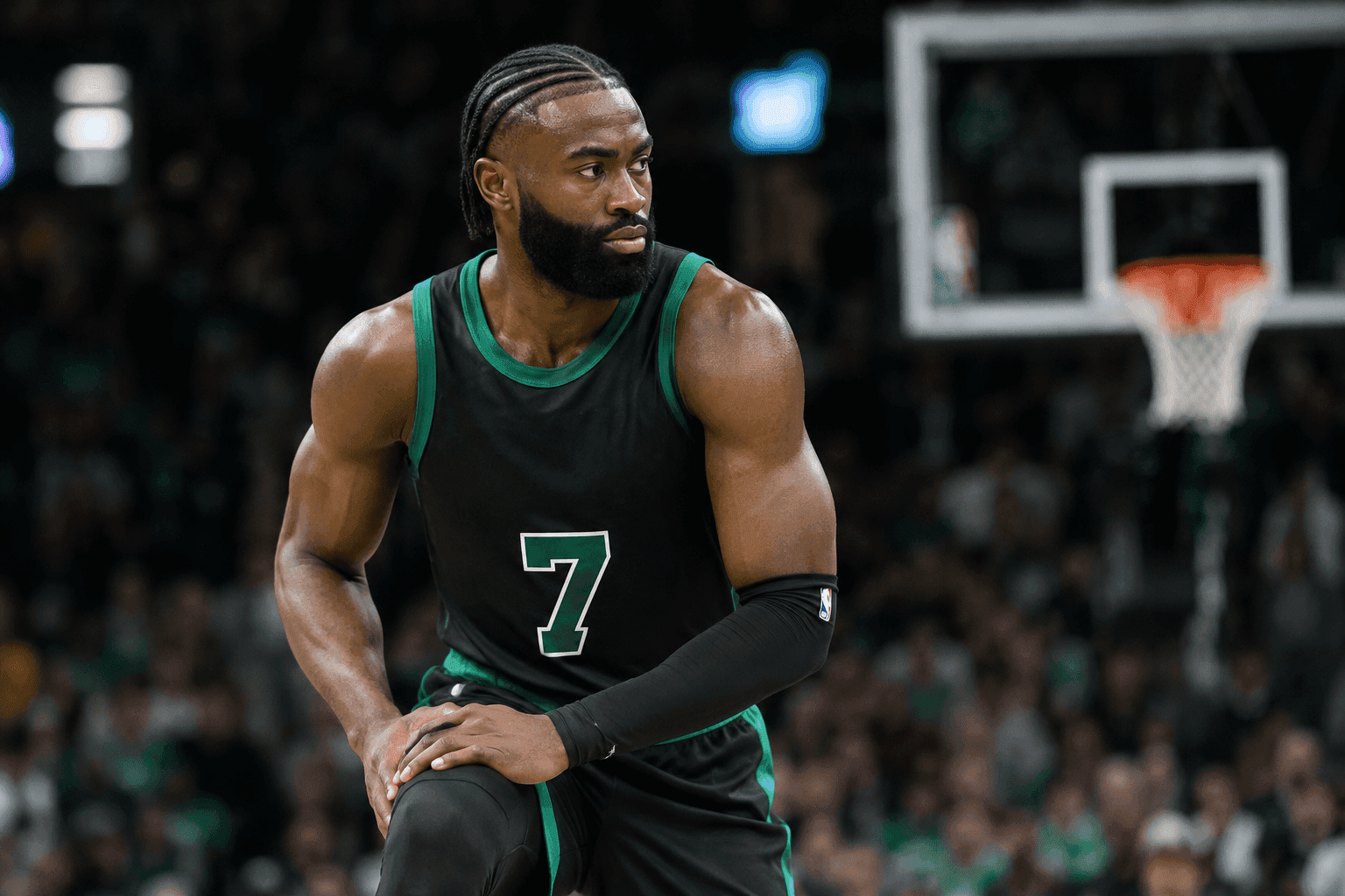 Editorial sports image for Jaylen Brown's Questionable Tag Gives Celtics Fans a Weekend Sweat