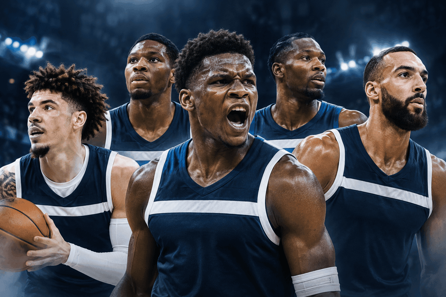 Editorial sports image for Timberwolves Unleash 2K-Style Starting Lineup Against Magic