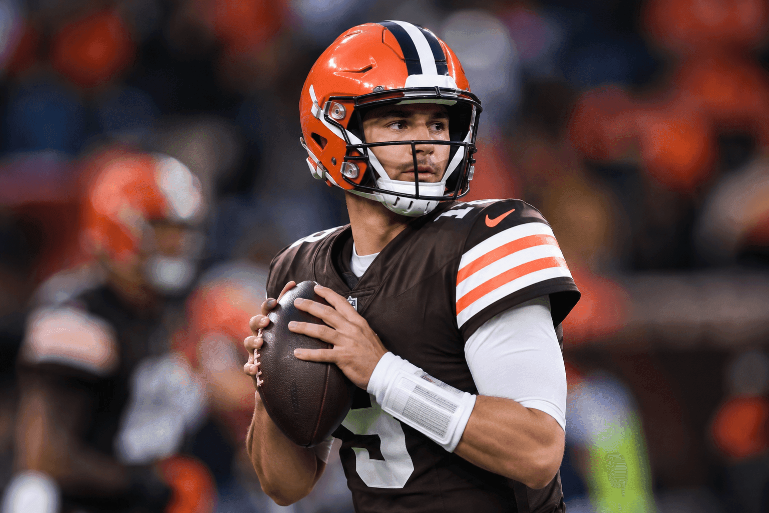 Editorial sports image for Browns Activate Dillon Gabriel, Officially Hoarding Quarterbacks Like Canned Goods