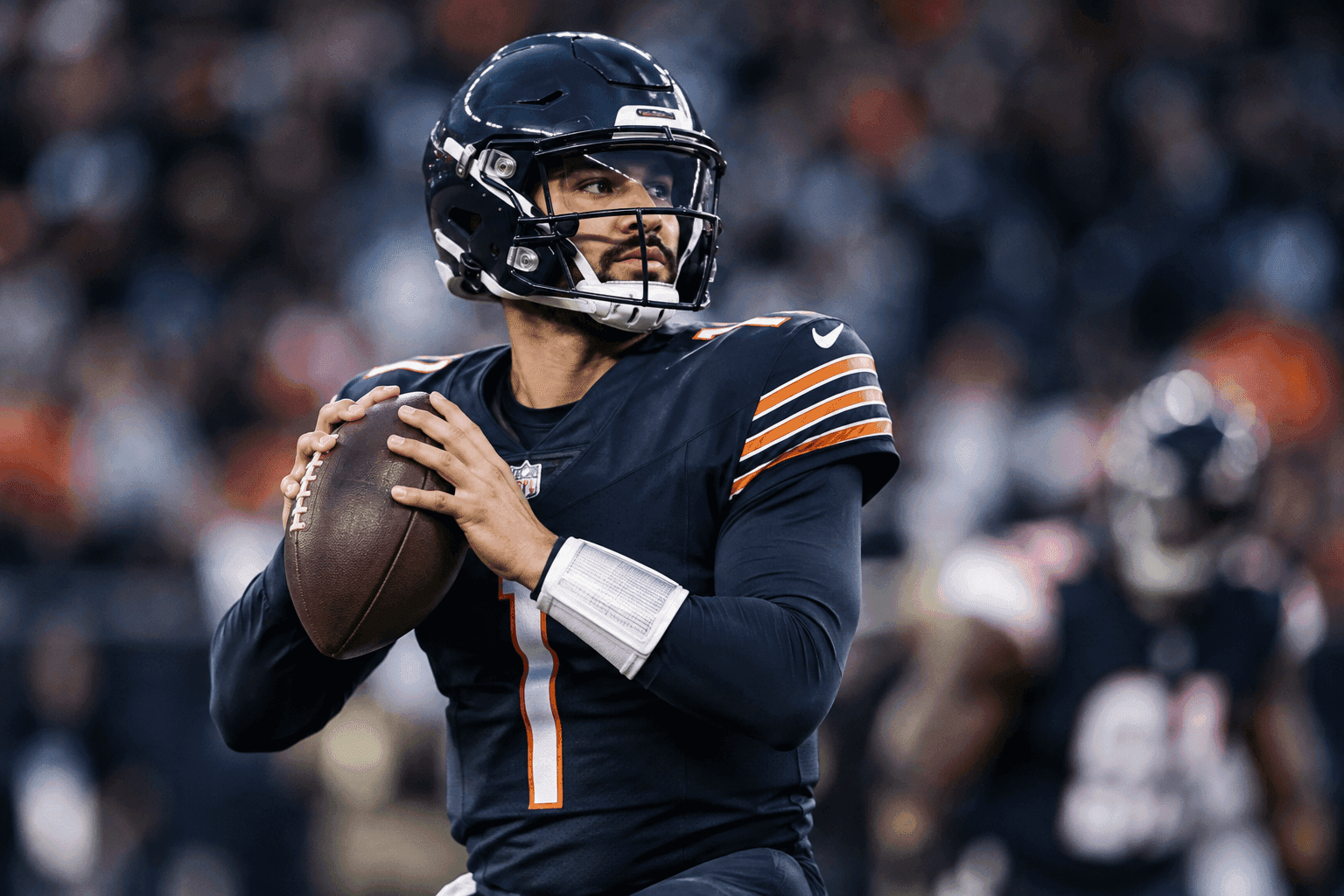 Editorial sports image for Caleb Williams Is Back to Save the Bears From Backup Quarterback Purgatory