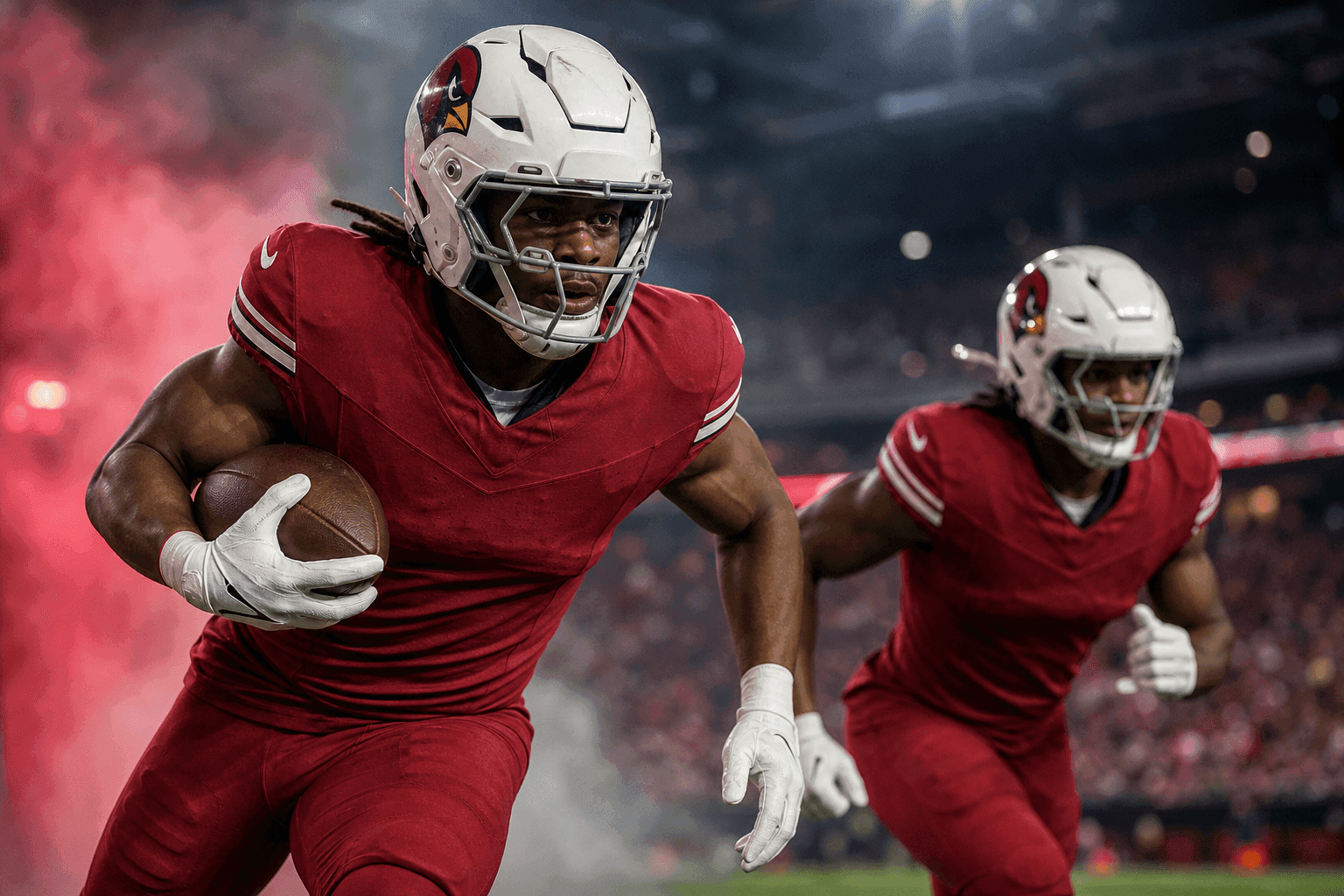 Editorial sports image for Tyler Allgeier Takes the RB1 Crown in Cardinals' Unofficial Depth Chart