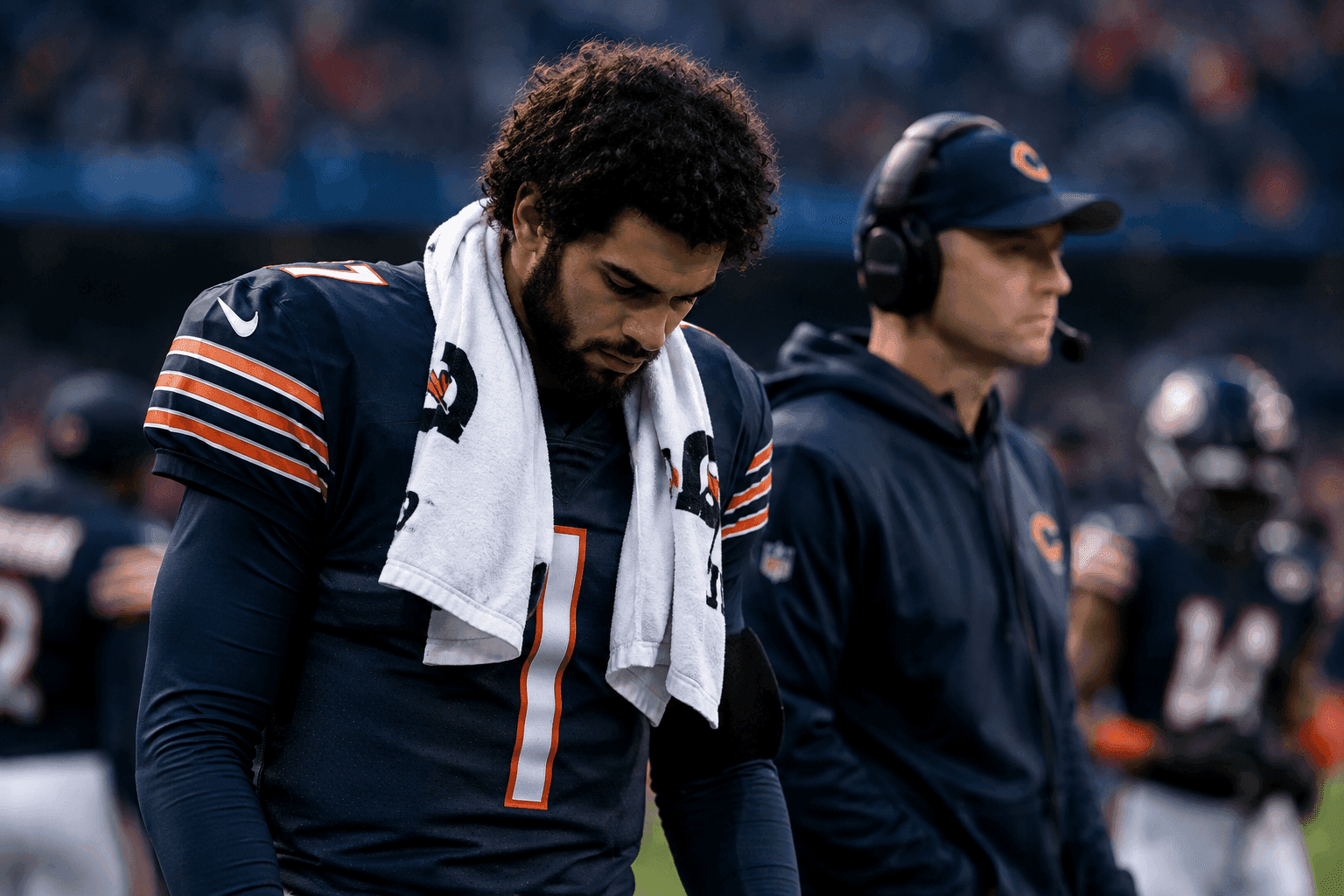 Editorial sports image for Caleb Williams is 'Week to Week' and the Bears Offense is Officially on Notice