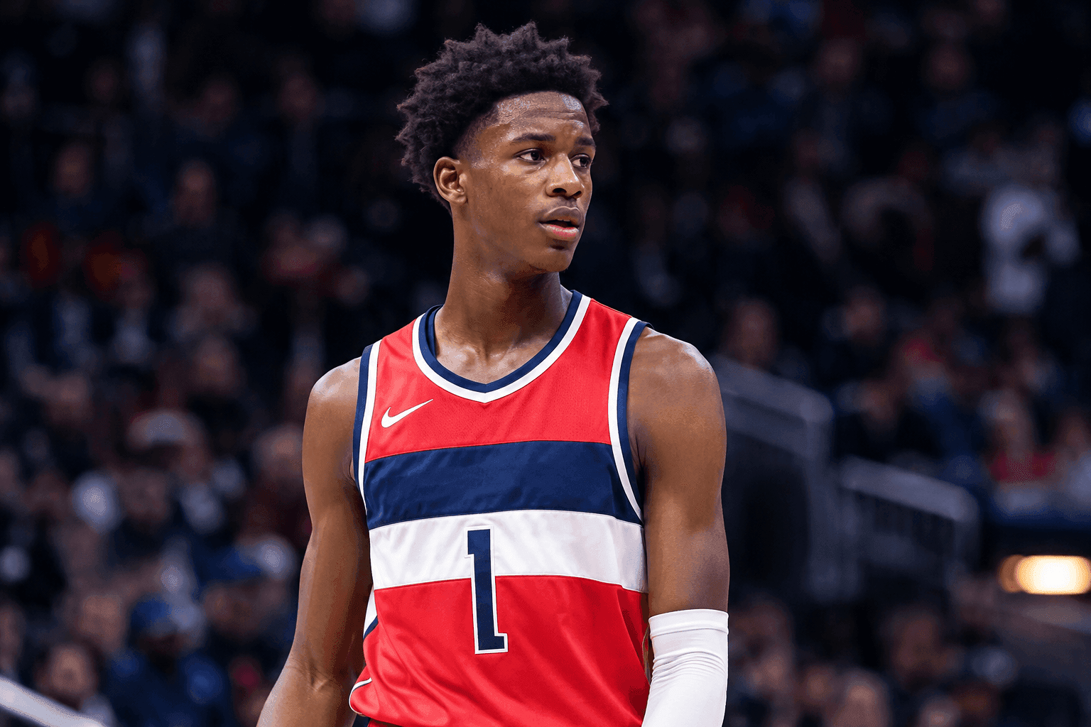 Editorial sports image for Wizards Put AJ Dybantsa on Minutes Restriction for Wednesday