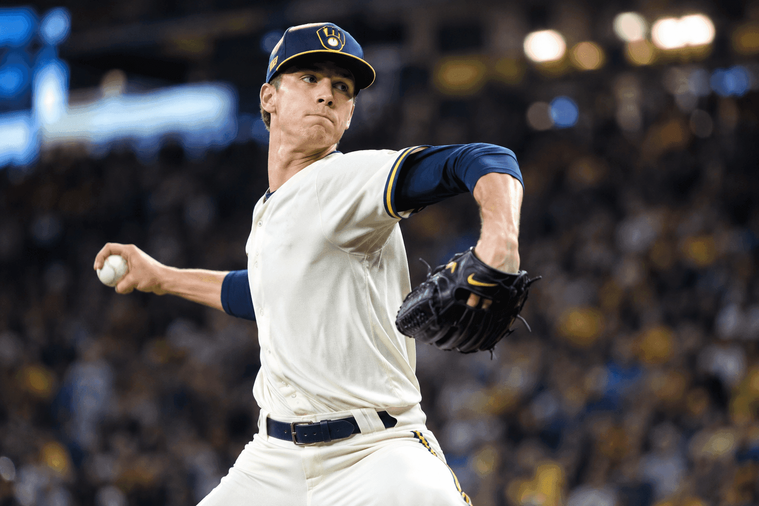 Editorial sports image for Brewers Hand World Series Game 1 to Jacob Misiorowski Because Obviously