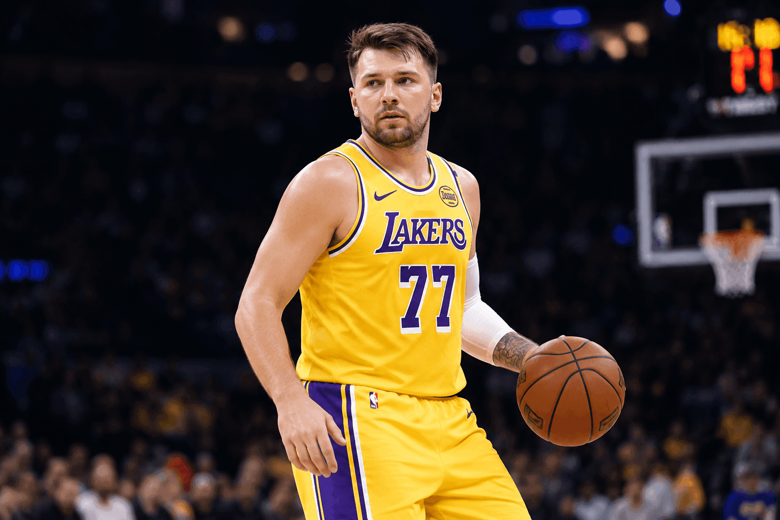 Editorial sports image for Luka Doncic Cleared from Injury Report Ahead of Friday's Game