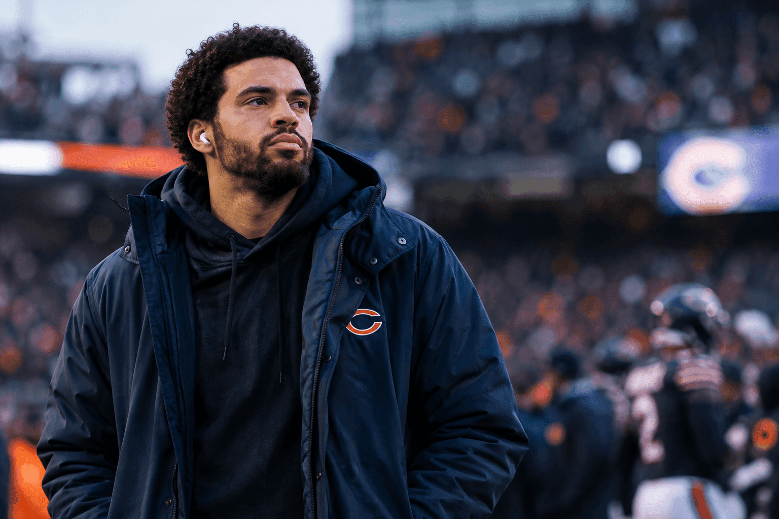 Editorial sports image for Caleb Williams Officially Inactive Against the Packers