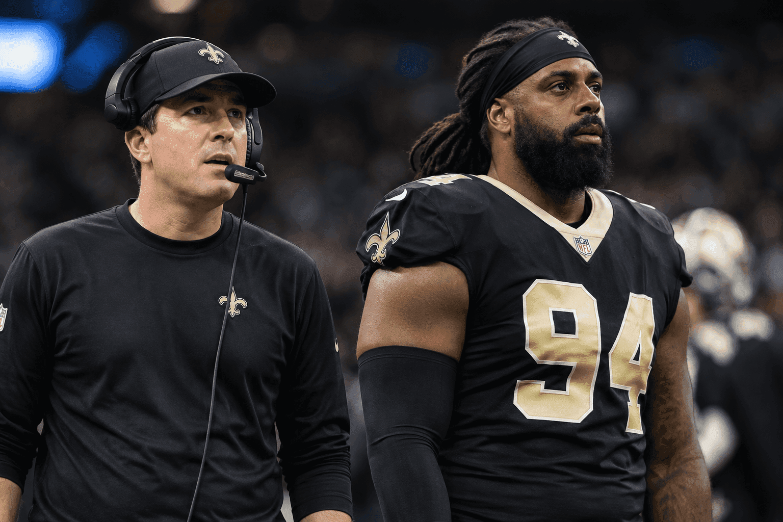 Editorial sports image for Saints Officially Rule Out Cam Jordan for Season Opener