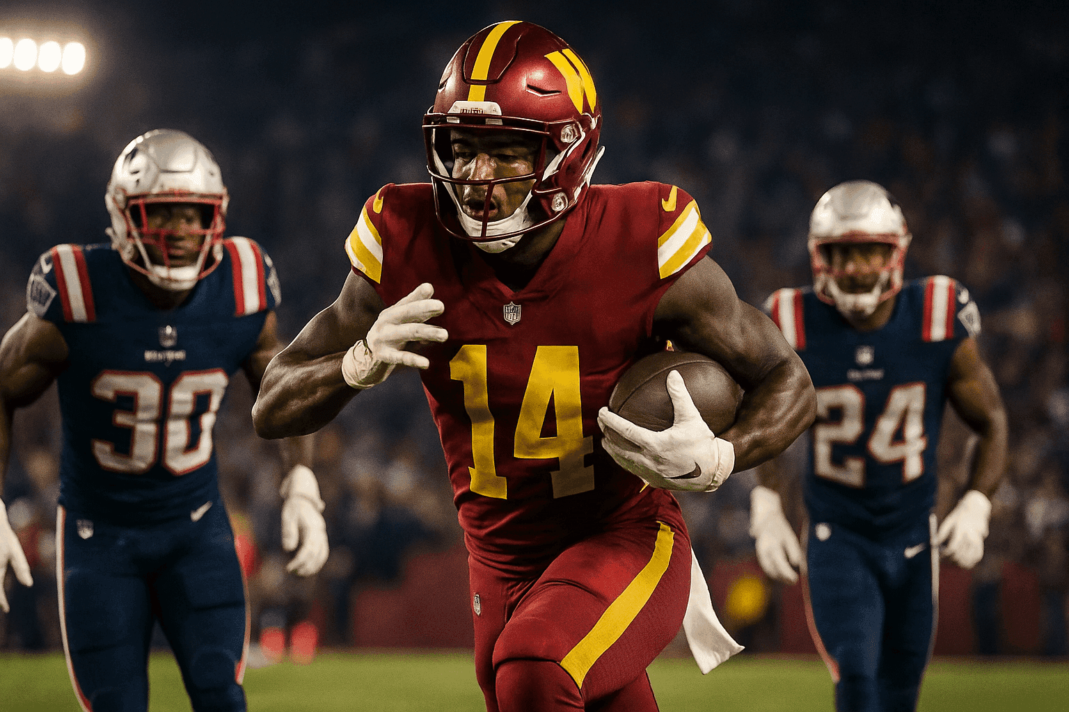 Editorial sports image for Stefon Diggs Signs With Commanders to Fill Glaring WR2 Need