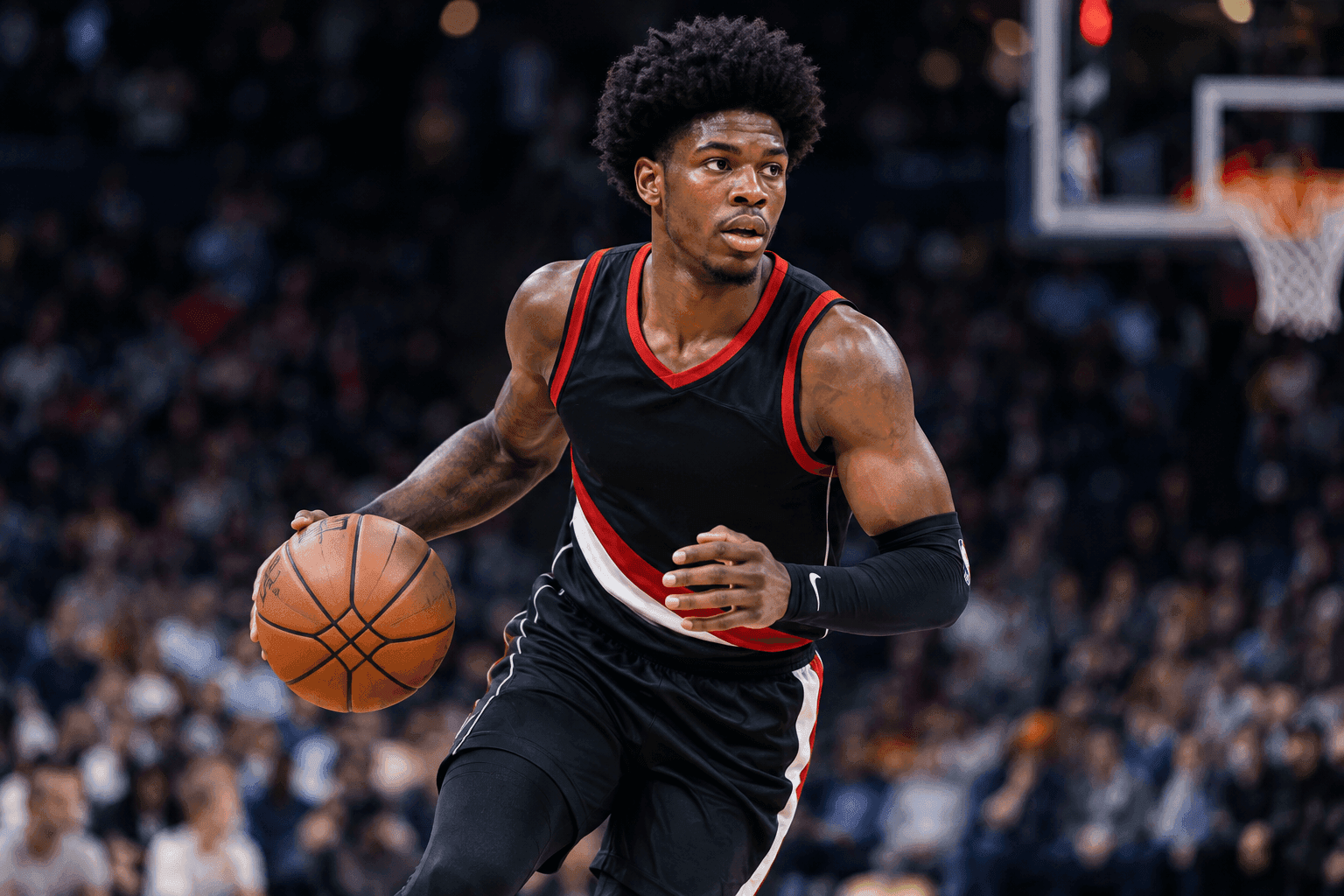 Editorial sports image for Scoot Henderson Shakes Off Ankle Injury, Cleared for Tuesday