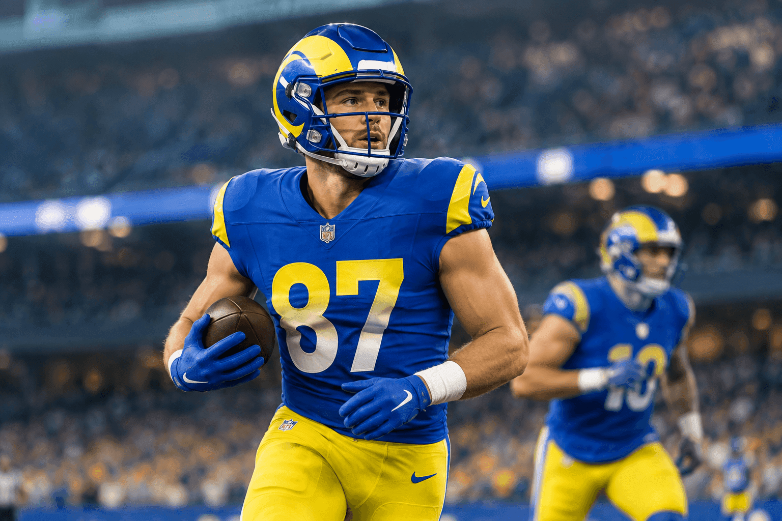 Editorial sports image for The Rams' Tight End Room Is Suddenly a Ghost Town