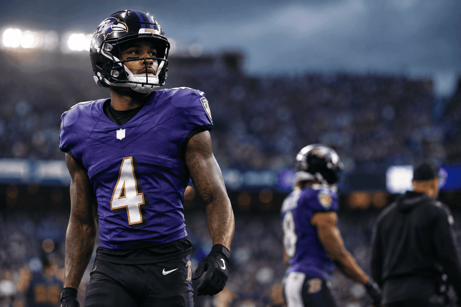 Editorial sports image for Ravens Downgrade Zay Flowers to Out, Send T.J. Tampa to IR Ahead of Saints Matchup