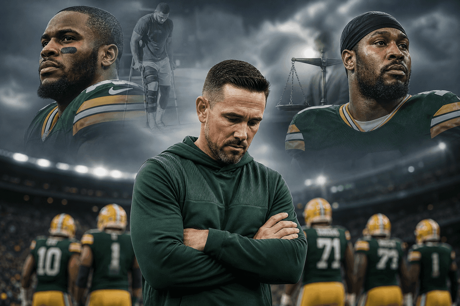 Editorial sports image for Packers Staring Down Week 1 Without Micah Parsons and Josh Jacobs