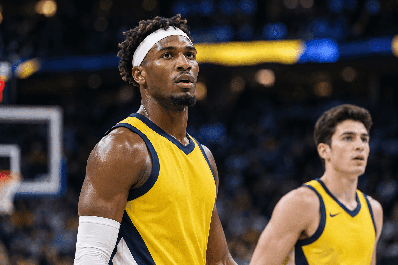 Editorial sports image for Aaron Nesmith's Hamstring Already in Midseason Form as Pacers Wing Ruled Out Wednesday