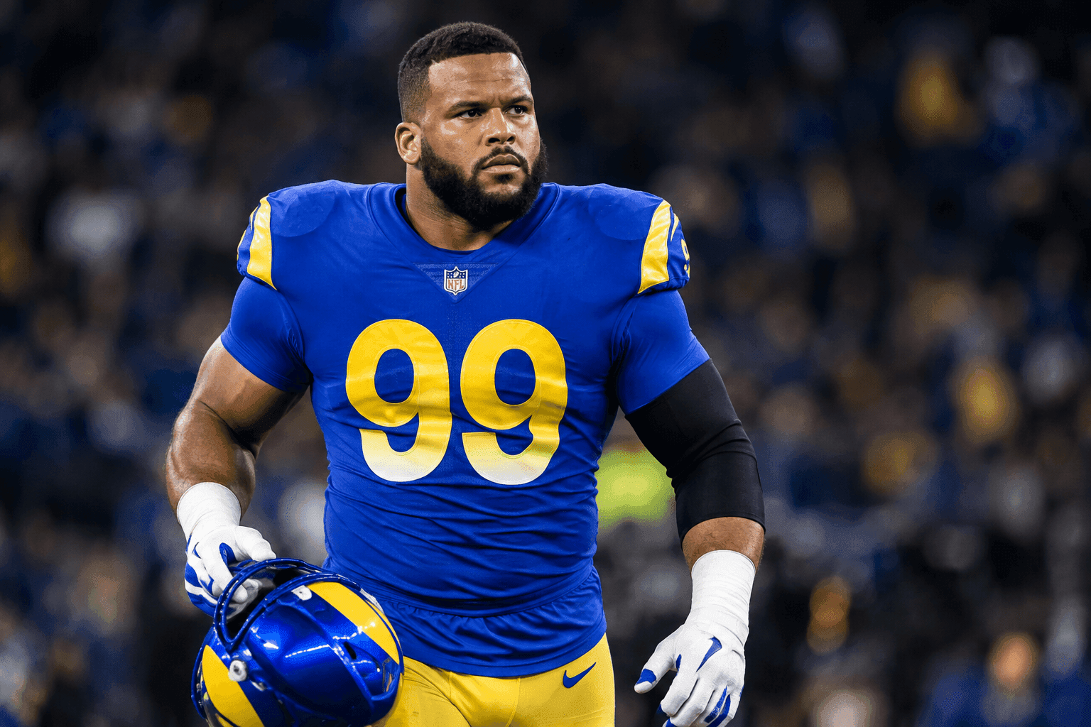Editorial sports image for Aaron Donald is Back to Ruin Monday Night Football for the Opposing Quarterback