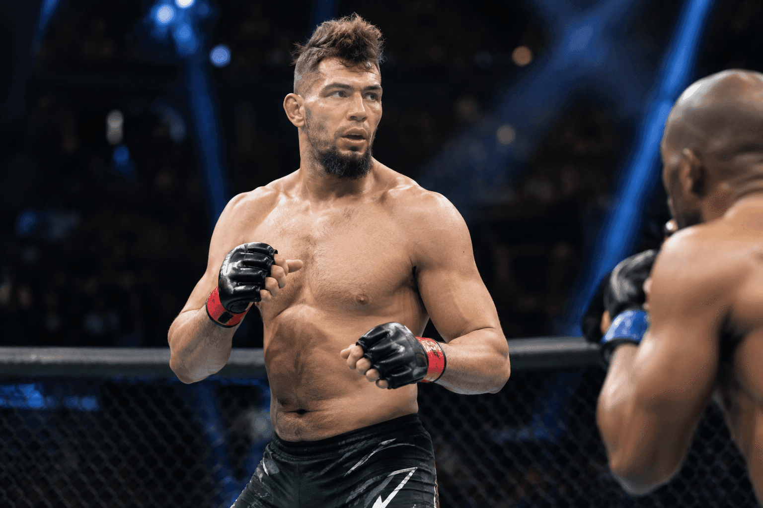 Editorial sports image for Johnny Walker Weighs In at 242 Pounds for UFC 332, Officially Embracing Heavyweight Chaos