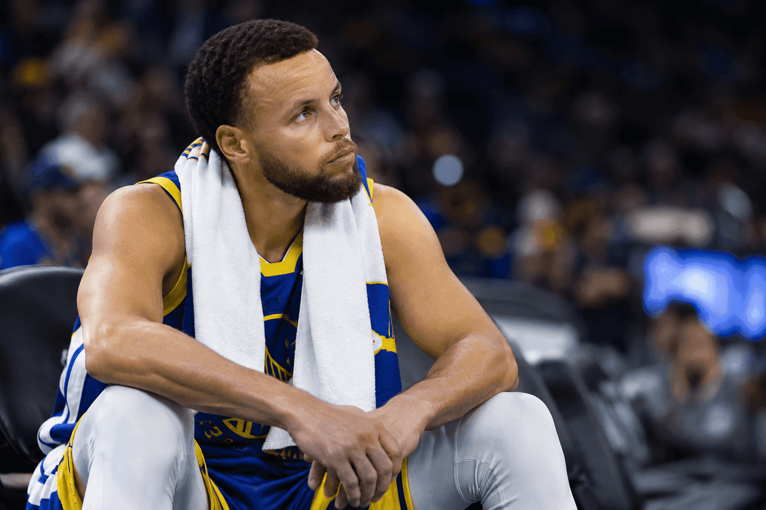 Editorial sports image for Steph Curry is Already Teasing an October Rest Day, and the Warriors are 0-2