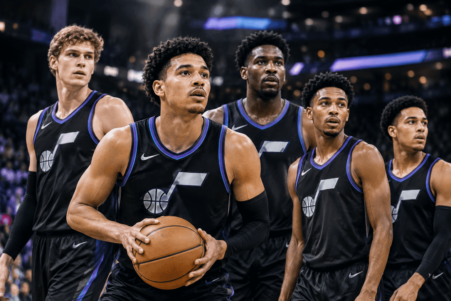 Editorial sports image for The Utah Jazz Are Rolling Out a Starting Lineup That Feels Like a Glitch