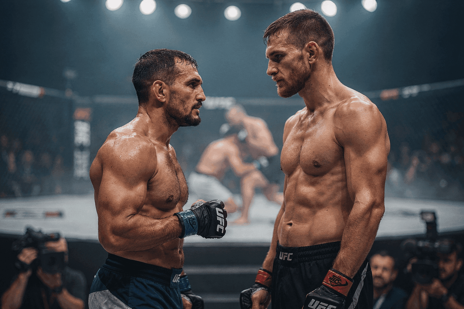 Editorial sports image for Islam Makhachev Hits 170 Pounds, Locking In His Half of the UFC 330 Main Event