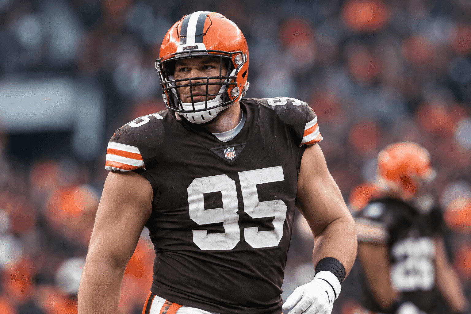Editorial sports image for Browns Sack Leader Mason Graham Sidelined with Double Sprain