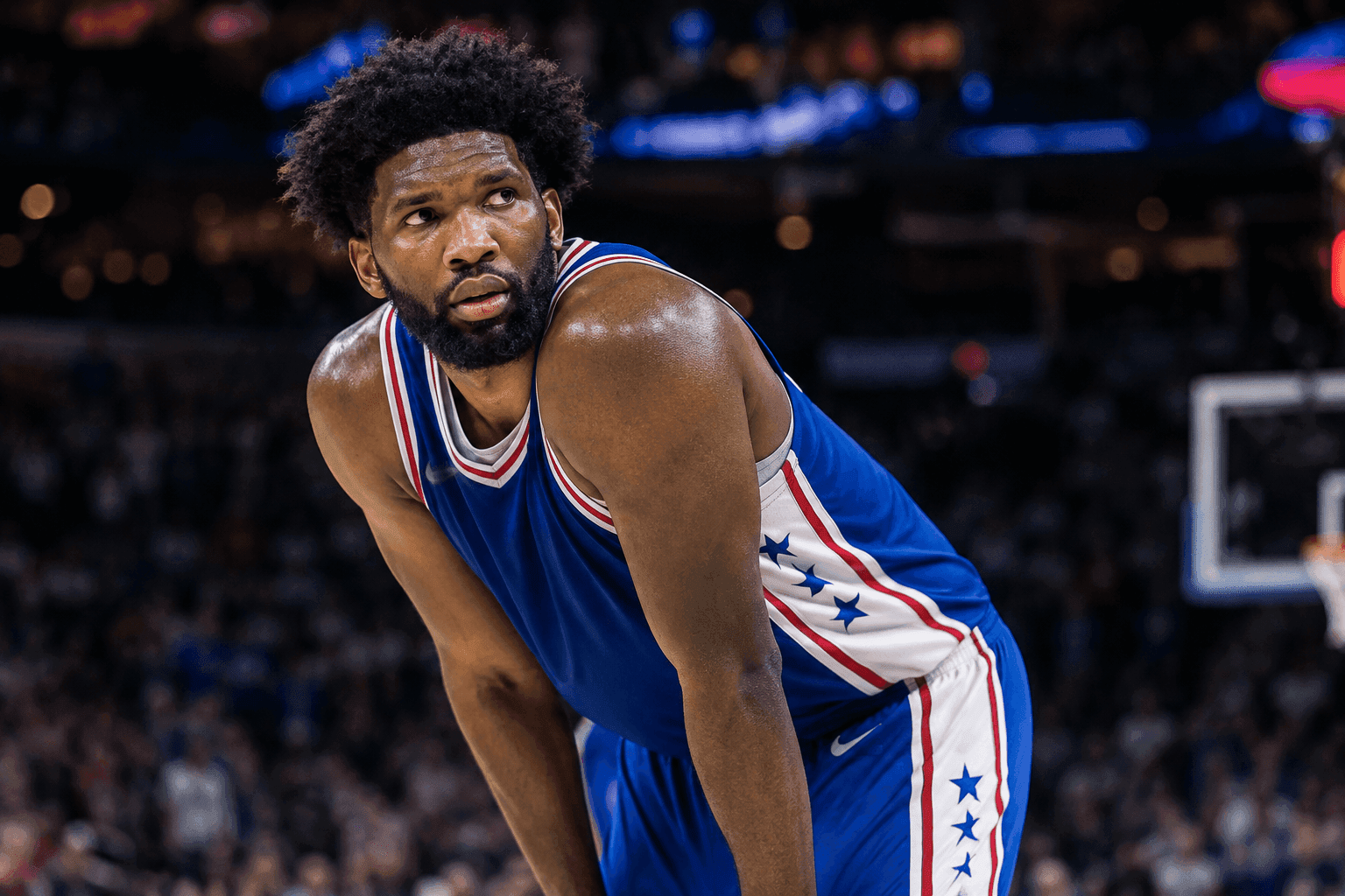 Editorial sports image for Joel Embiid Is Already Playing the Load Management Guessing Game