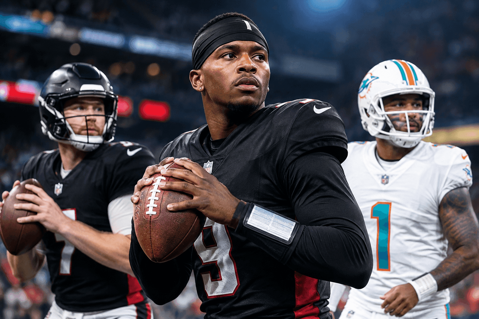 Editorial sports image for The Falcons' QB Room Is a Medical Drama, and Michael Penix Jr. Might Be the Plot Twist