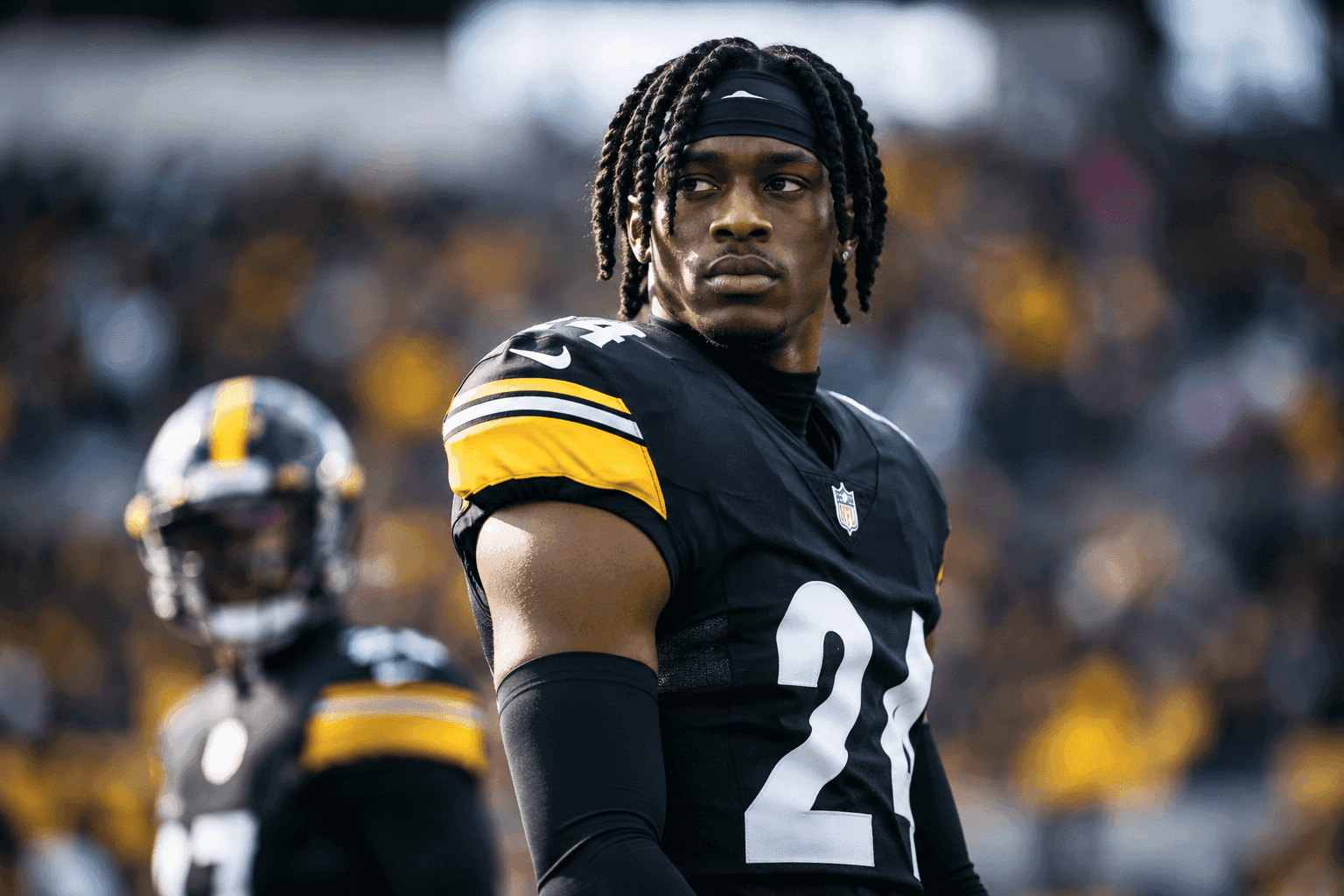Editorial sports image for Joey Porter Jr. Has 'Other Medical Plans' As Steelers Push For Week 3 Return