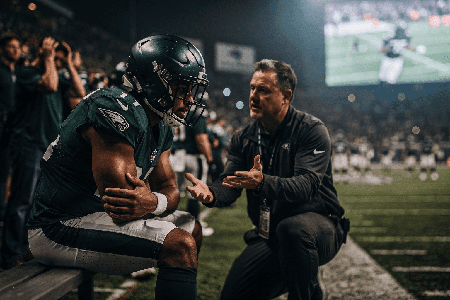 Editorial sports image for Breece Hall's Groin Strain Tests the Limits of Preseason Optimism