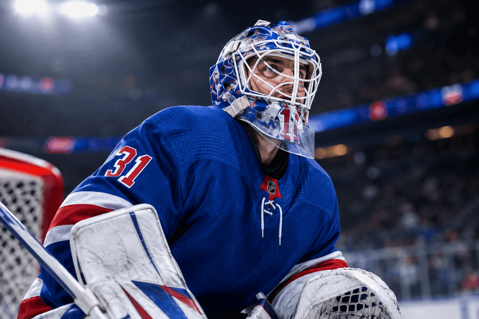 Editorial sports image for Rangers Hit Panic Button After Ominous Igor Shesterkin Injury Update