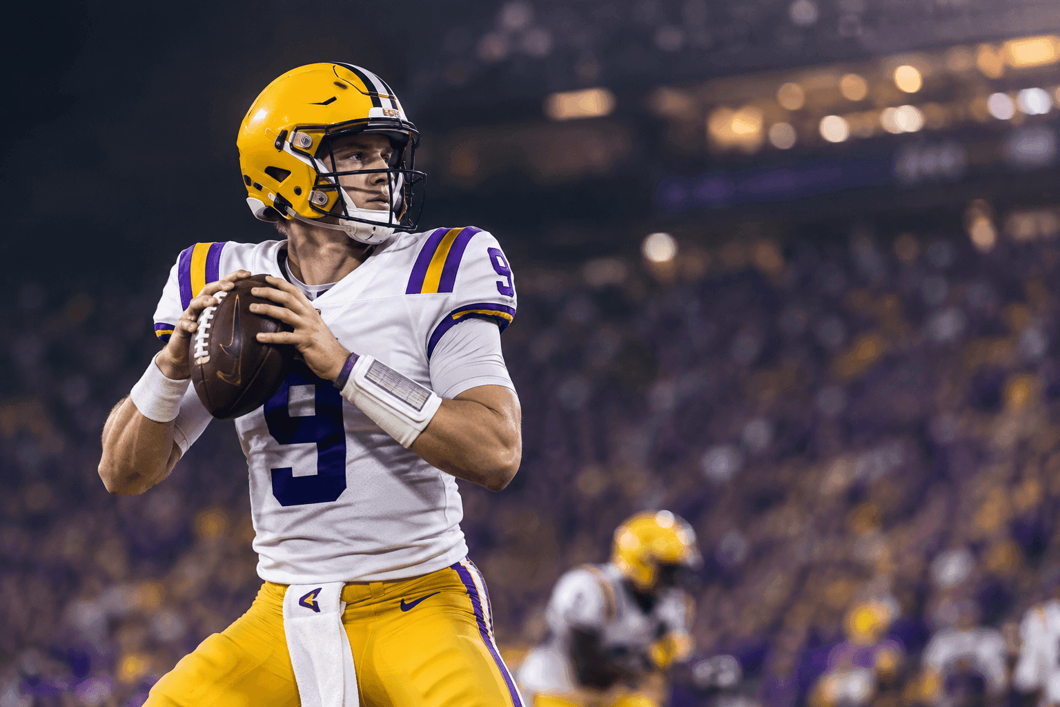 Editorial sports image for Sam Leavitt's Miraculous Recovery: LSU QB Cleared to Start Against Ole Miss